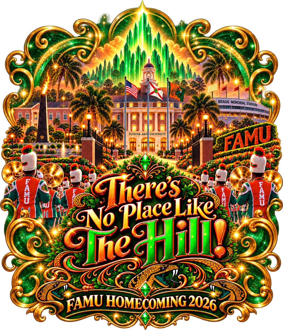 FAMU Homecoming '26 Graphic T-Shirt