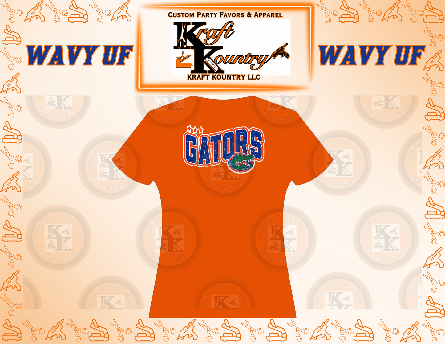 NCAA: WAVY UF Graphic T-Shirt