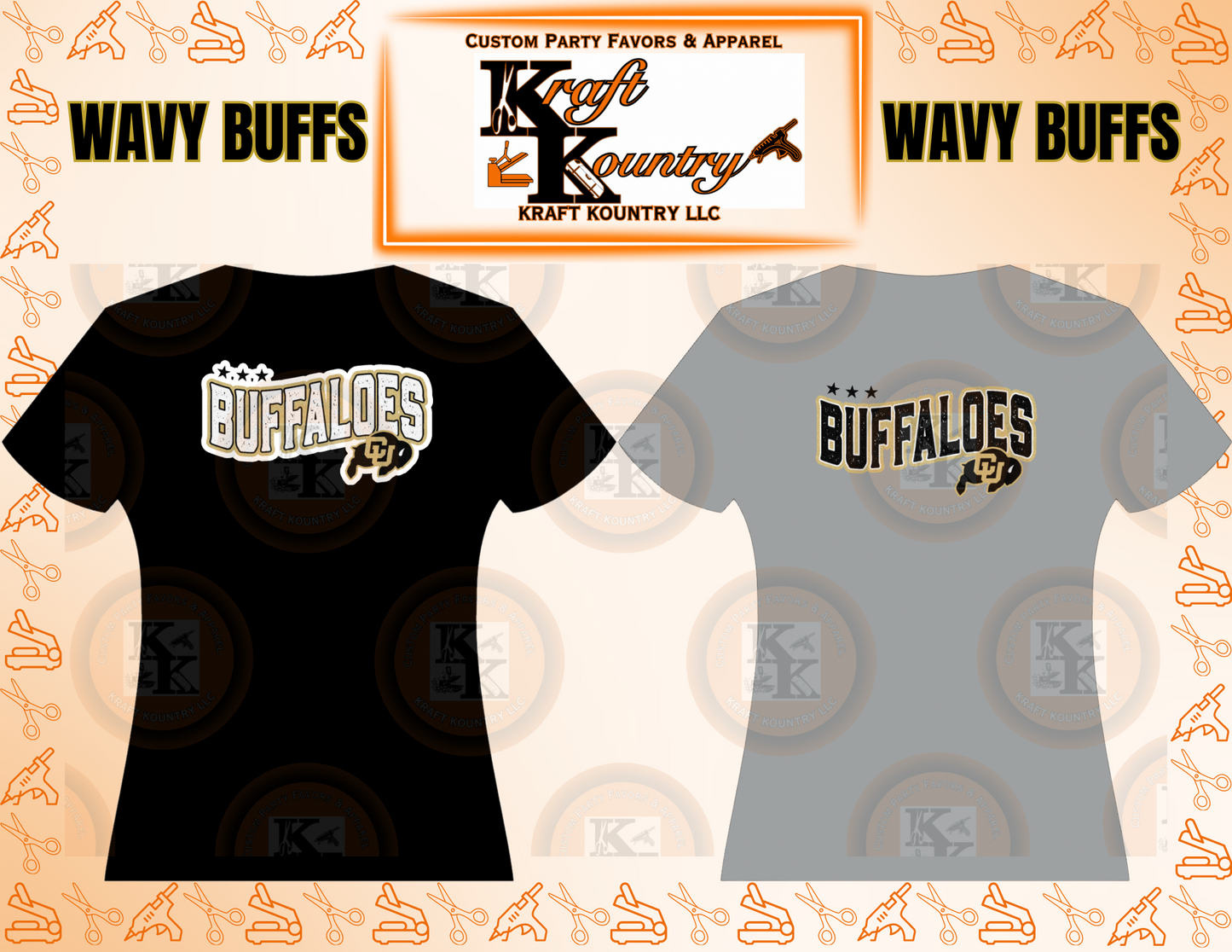 NCAA: WAVY Colorado Buffs Graphic T-Shirt