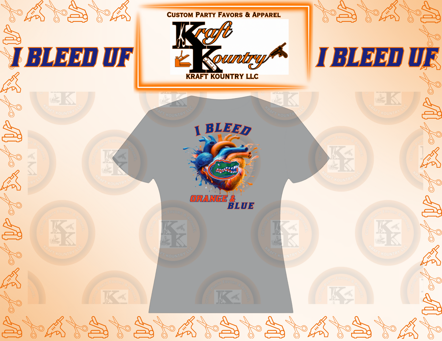 NCAA: I Bleed UF Graphic T-Shirt