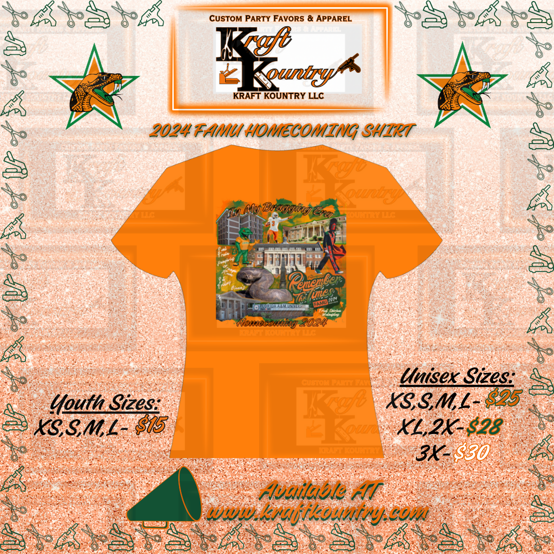 (YOUTH) FAMU HOMECOMING GRAPHIC T-SHIRT