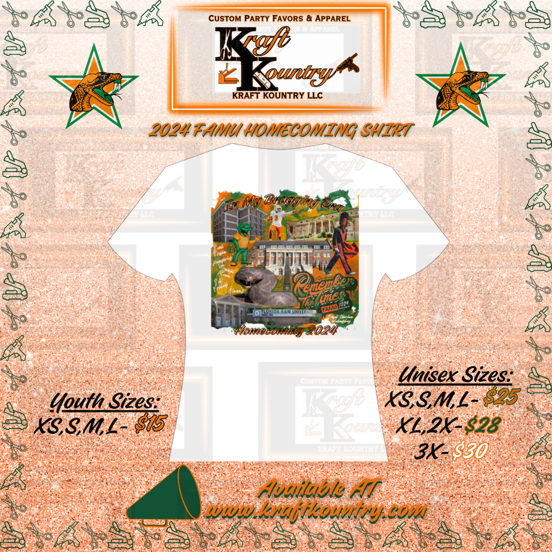 (YOUTH) FAMU HOMECOMING GRAPHIC T-SHIRT