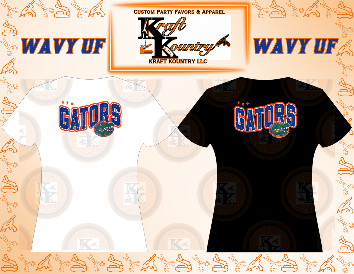 NCAA: WAVY UF Graphic T-Shirt