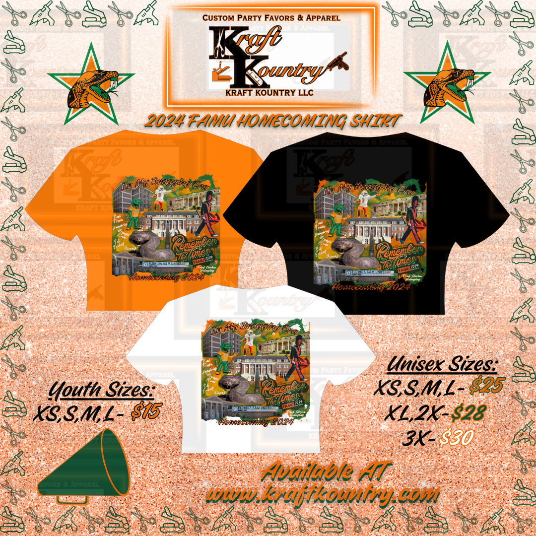 FAMU Homecoming Graphic T-Shirts