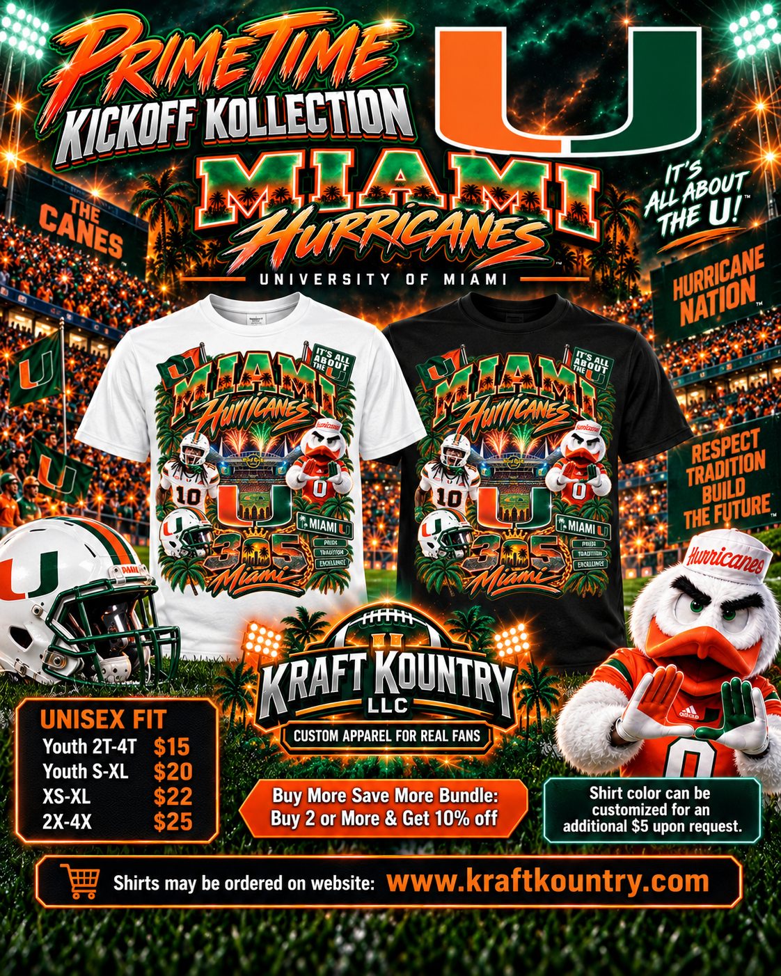 Prime Time Kickoff Graphic T-Shirt