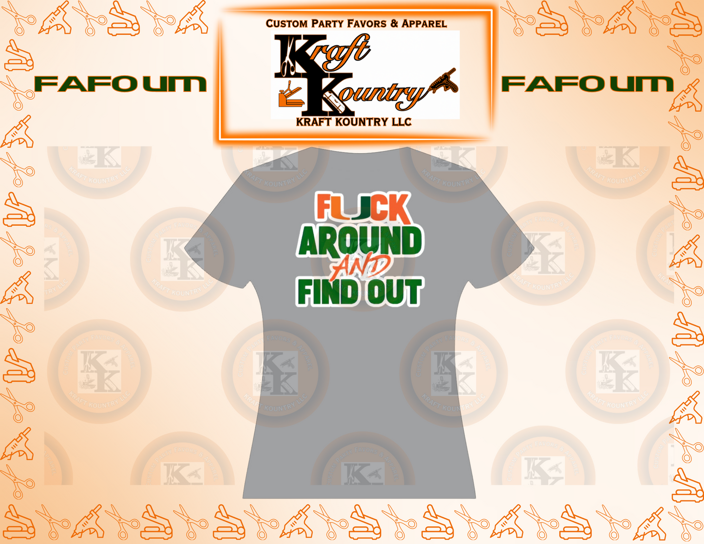 NCAA: FAFO UM Graphic T-Shirt