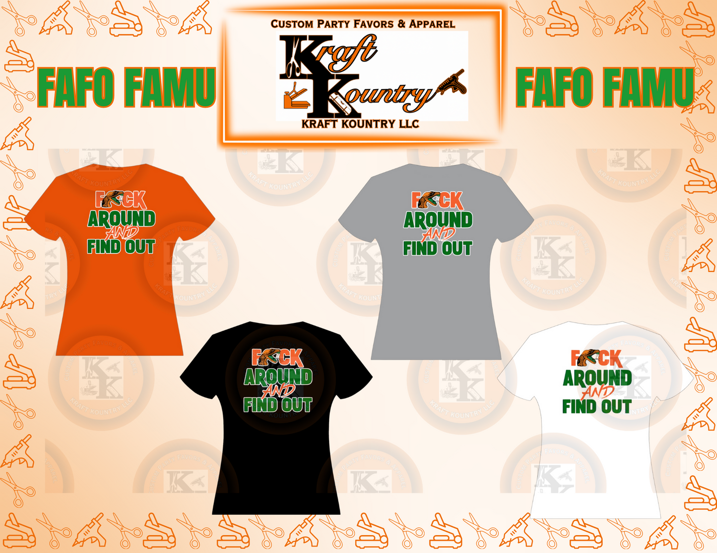 NCAA: FAFO FAMU Graphic T-Shirt