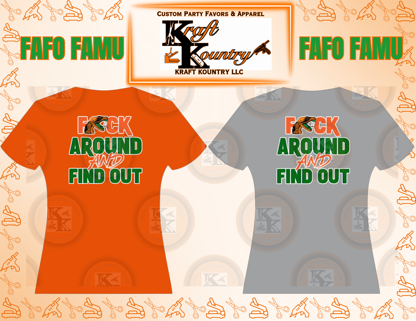 NCAA: FAFO FAMU Graphic T-Shirt