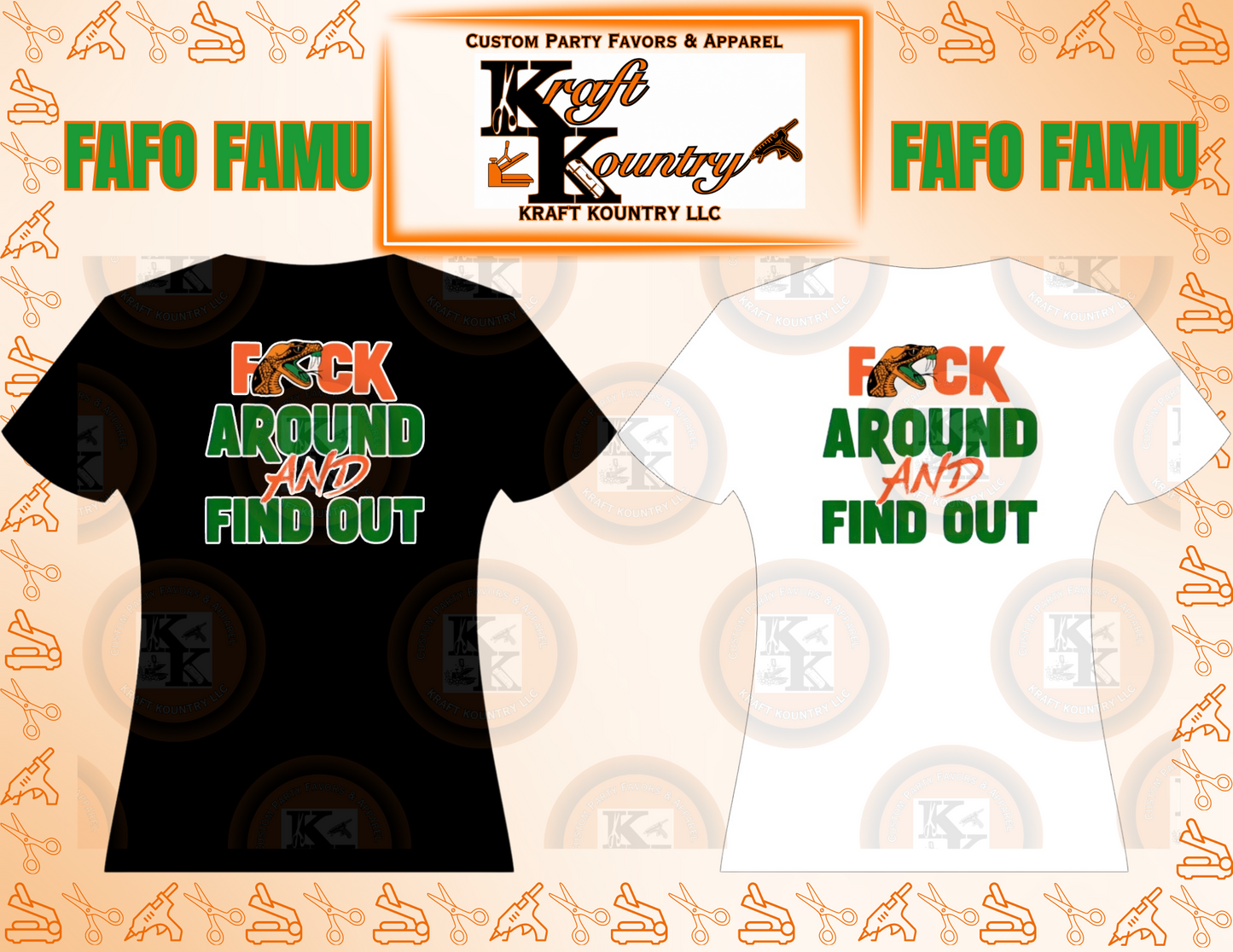 NCAA: FAFO FAMU Graphic T-Shirt