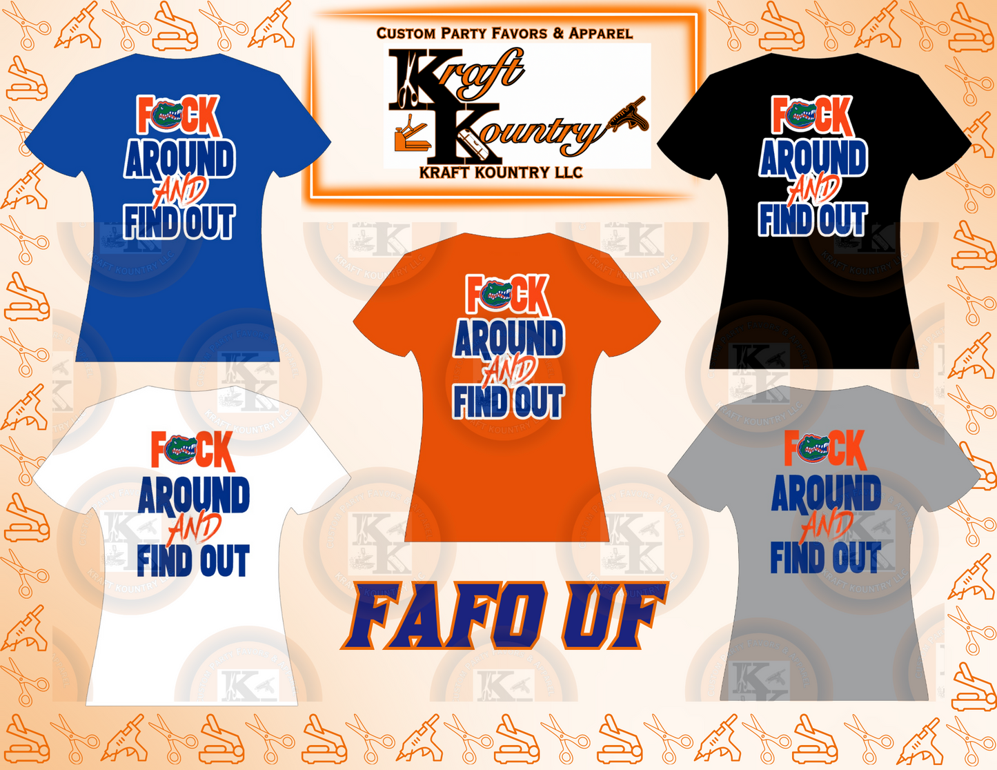 NCAA: FAFO UF Graphic T-Shirt