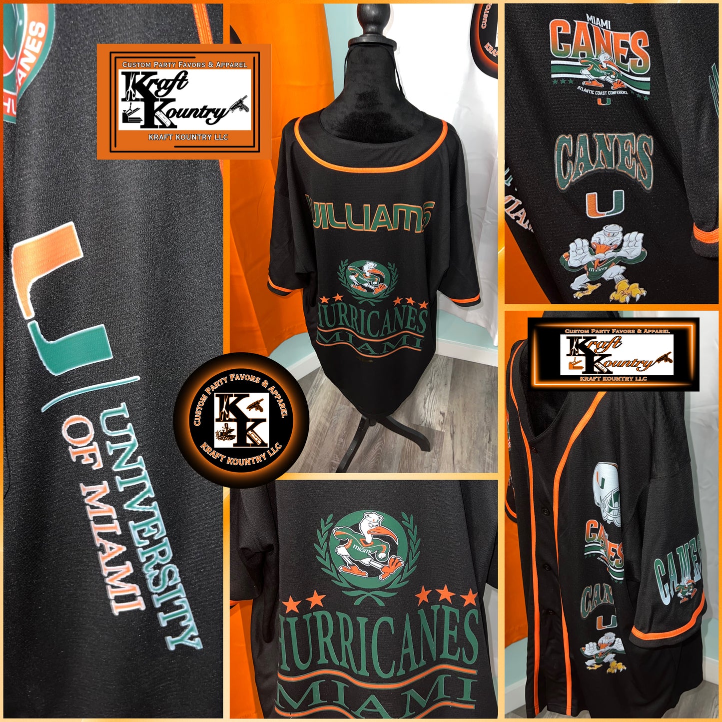 Kustom Baseball/Softball Jersey