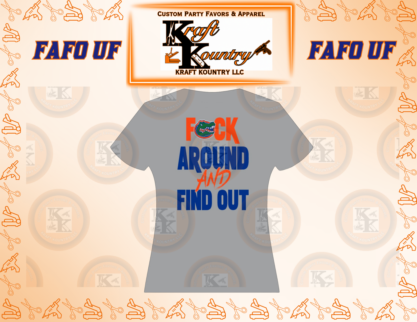 NCAA: FAFO UF Graphic T-Shirt