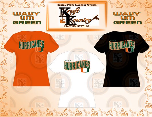 NCAA: WAVY (GREEN) UM Graphic T-Shirt