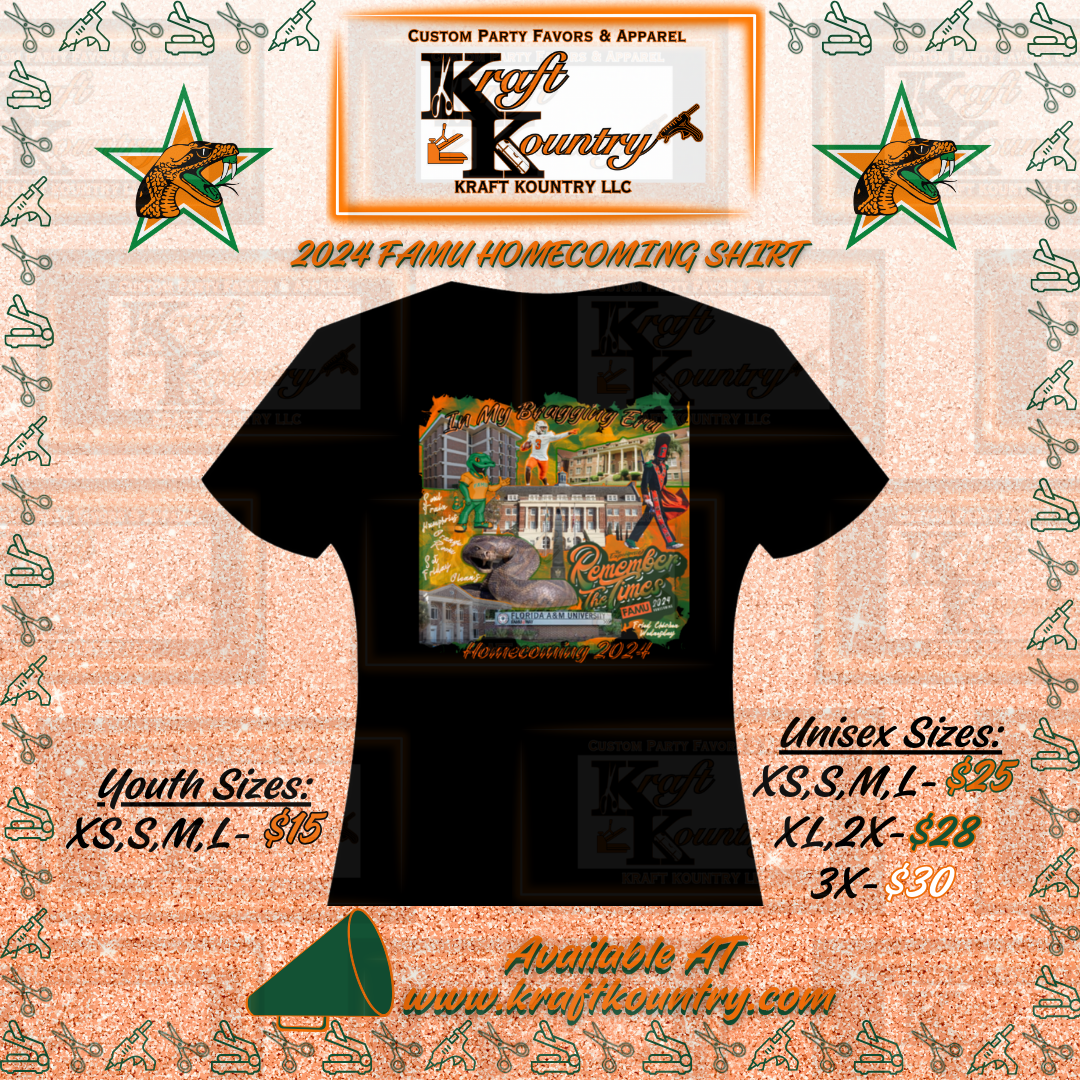 (ADULT) FAMU HOMECOMING GRAPHIC T-SHIRT