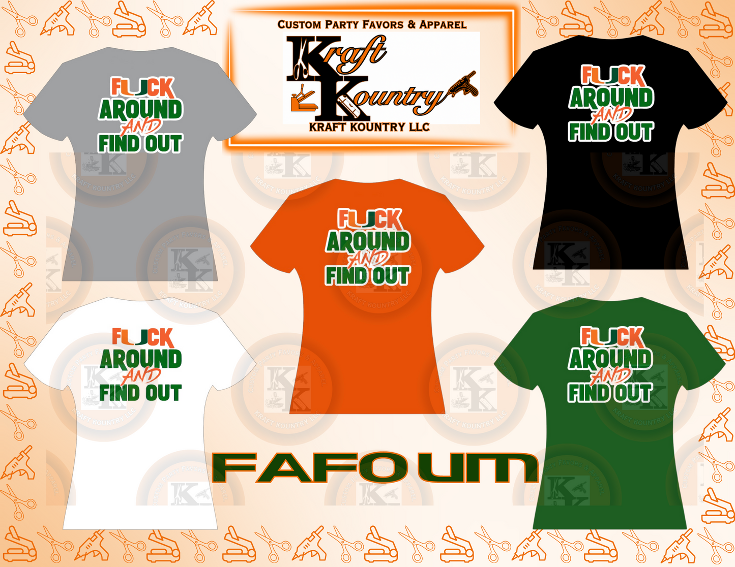 NCAA: FAFO UM Graphic T-Shirt