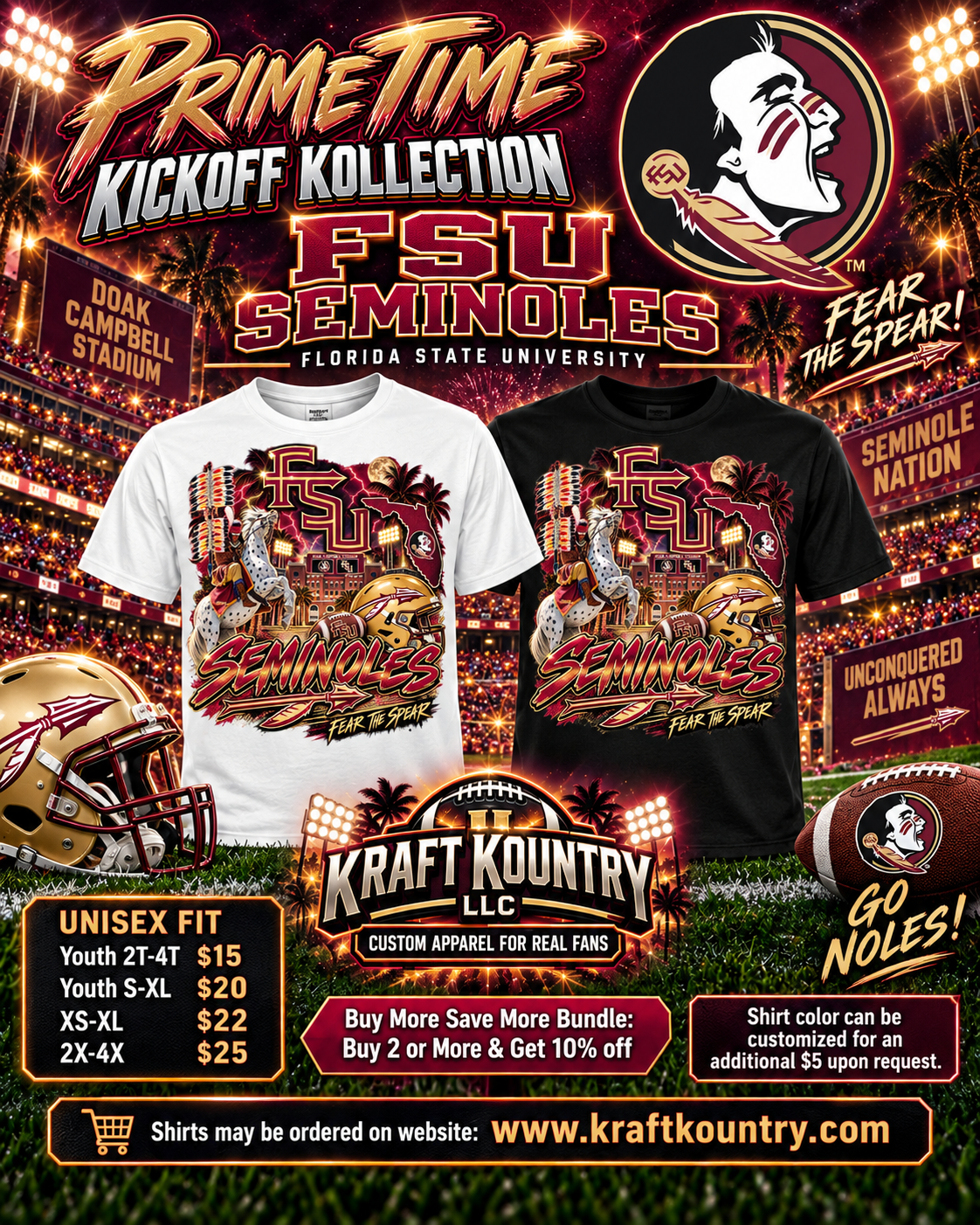 Prime Time Kickoff Graphic T-Shirt